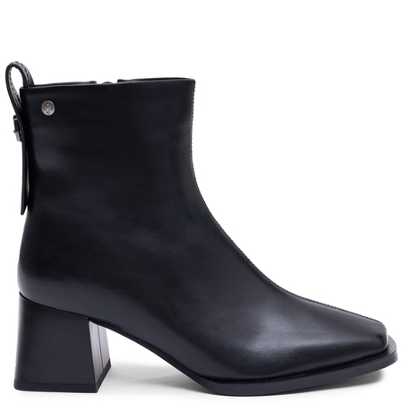 Maciejka Women's Leather Ankle Boots on a Heel Black K7660-01/00-7