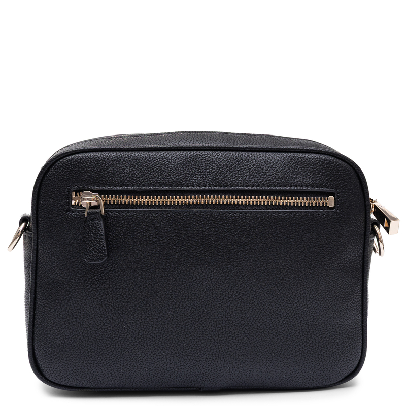 Guess Meridian Torebka Listonoszka Gładka Czarna HWBG6974140-BLACK