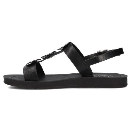 Filippo Women's Flat Sandals Black