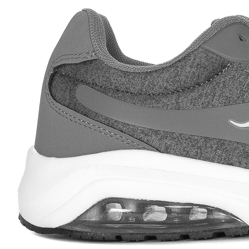 Kangaroos Sneakers halfshoes for women Steel Grey/Jet Black