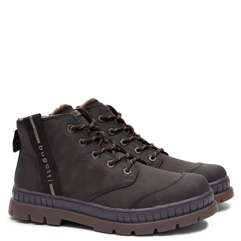 Bugatti Pallario Men's Insulated Ankle Boots Grey 321AGA565900-6100
