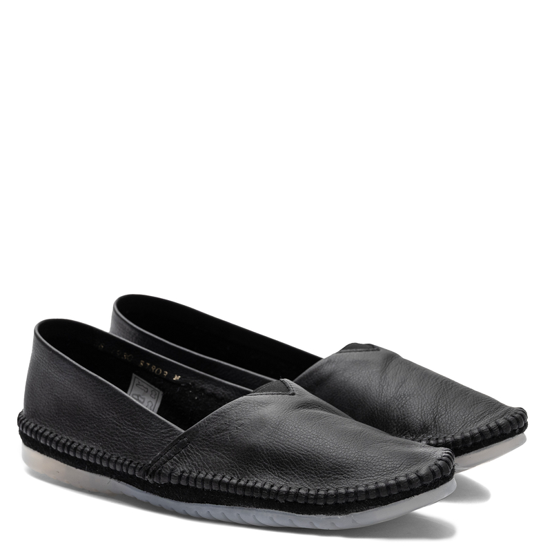 Maciejka Women's Black Leather Shoes 1930W-63/00-0