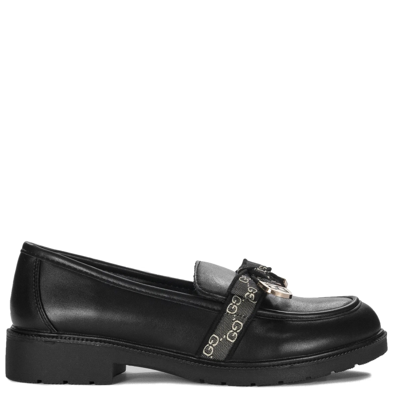 S.Barski Women's moccasins black