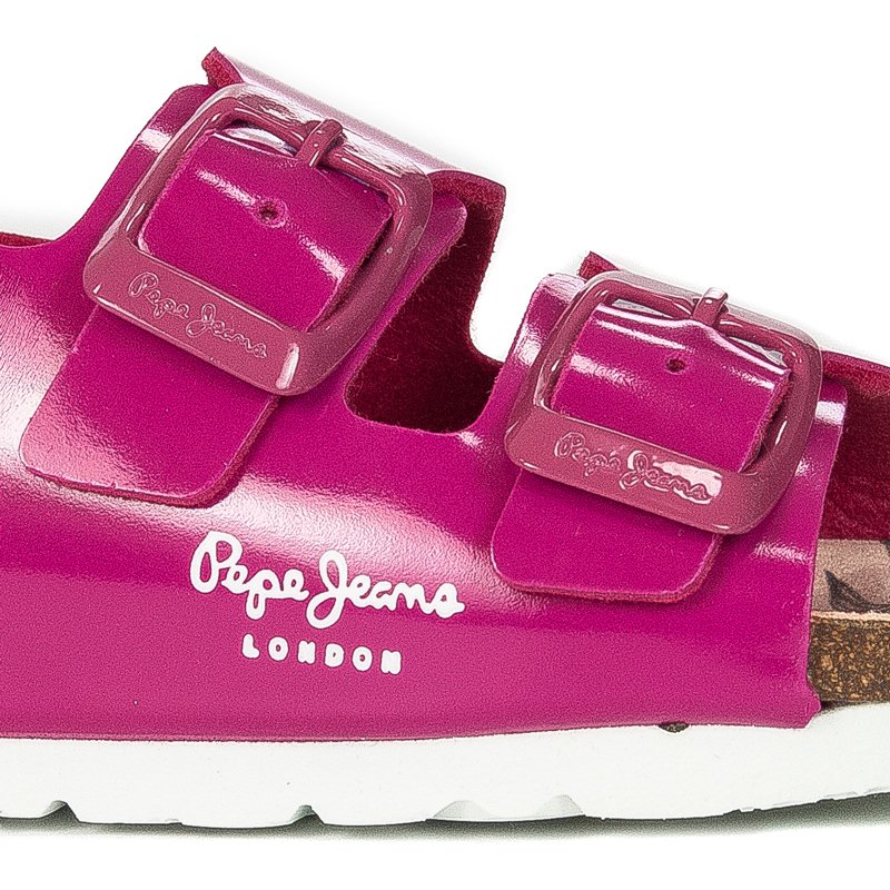 Sandały Pepe Jeans PGS90171 357 Fuchsia Bio Basic Bukles Kids