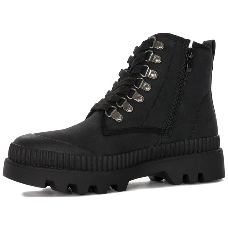 Lee Cooper Buty zimowe trekkingowe damskie Black czarne