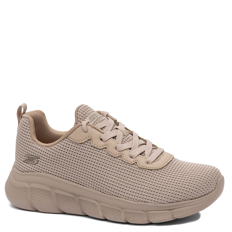 Skechers Bobs Squad Sneakersy na Platformie Beżowe 117346-NAT