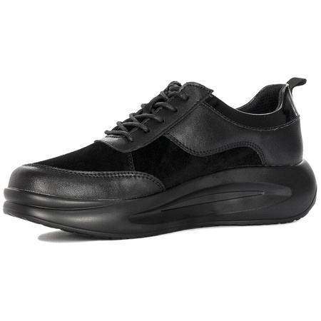 T.Sokolski women's Black leather low shoes