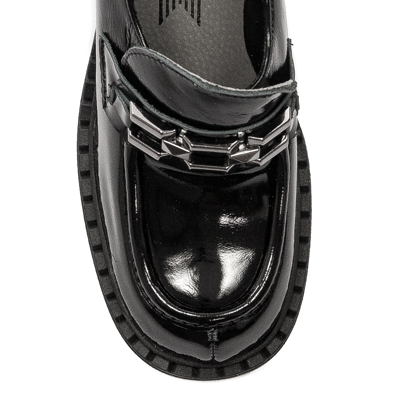Lemar Women's leather black shoes