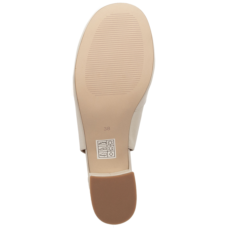 Maciejka Women's Beige Half Shoes