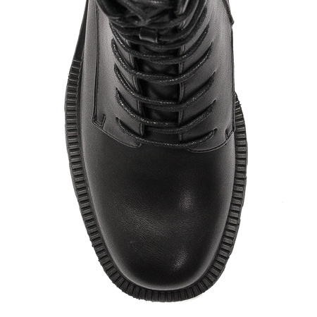 Filippo Botki damskie ocieplane Black czarne