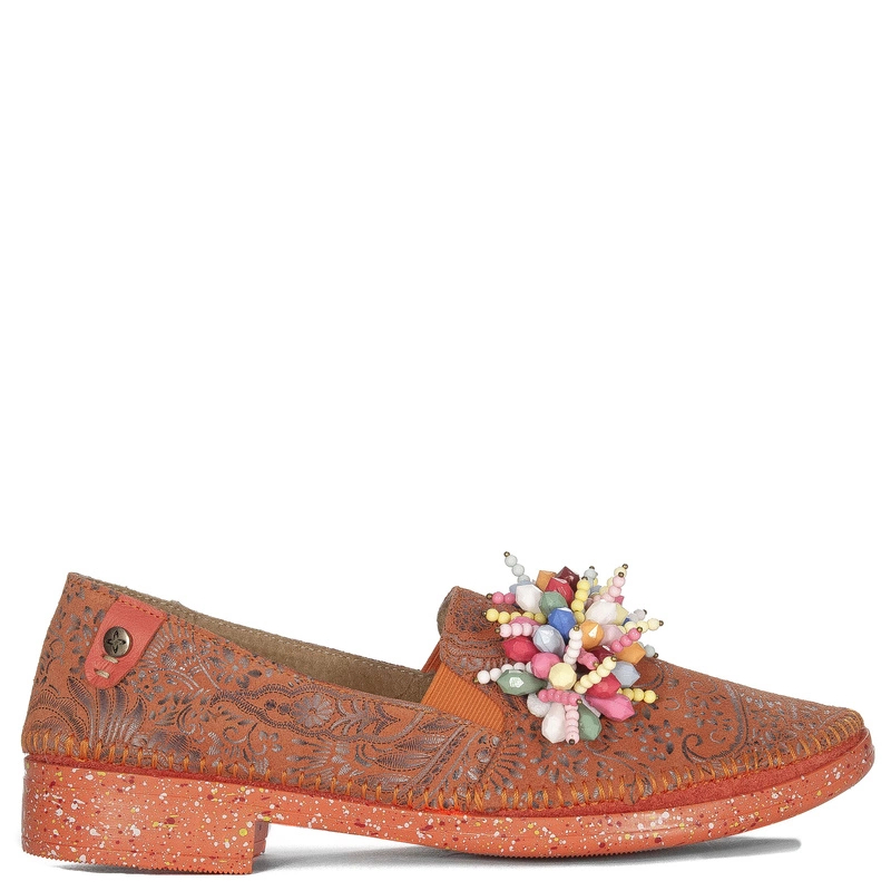Maciejka Women's Orange Half Shoes 