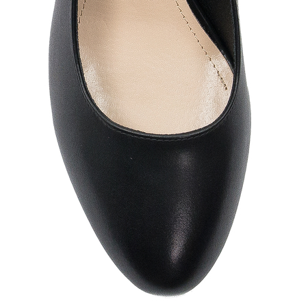 Sergio Leone PB178 Black PU Pumps