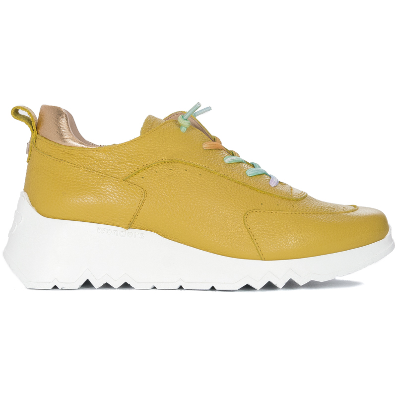 Wonders Półbuty sneakersy damskie Wild V Lima/Gold