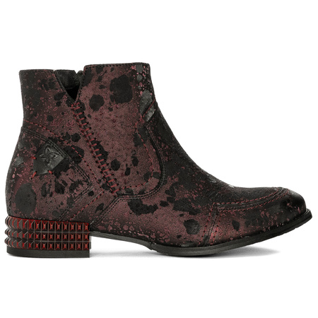 Maciejka Women's Boots Burgundy and Black