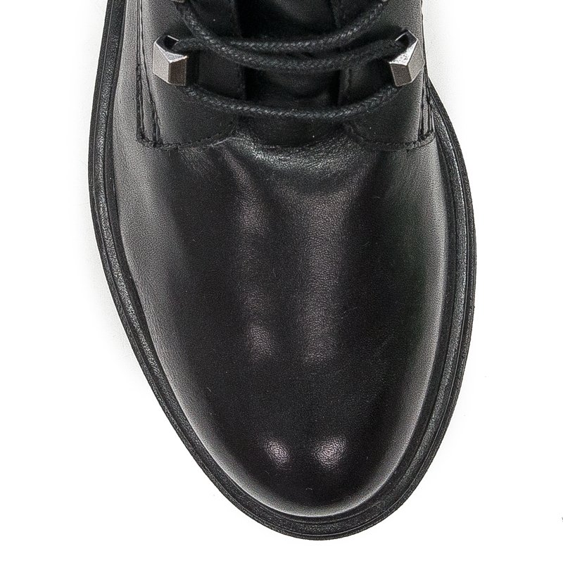 Marco Tozzi 25276-41 022 Black Nappa Lace-up Boots