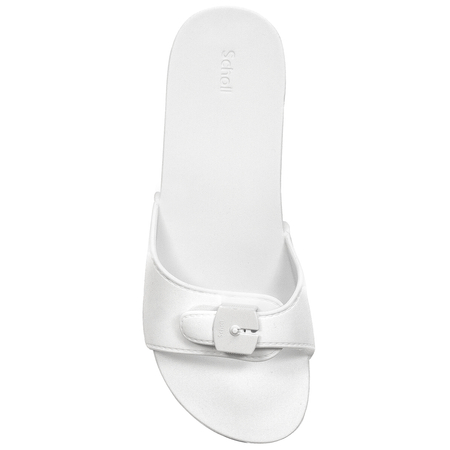 Scholl Klapki damskie Pescura Flat Aqua Off White