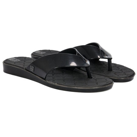 Zaxy Moment Thong Fem Black Women's Black flip-flops slippers