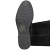 S.Barski Women's spring openwork flat black boots