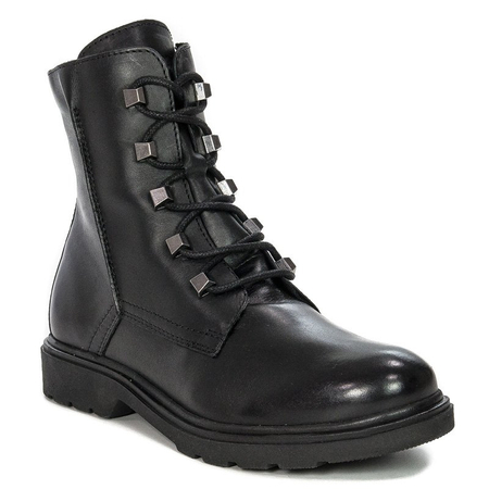 Marco Tozzi 25276-41 022 Black Nappa Lace-up Boots