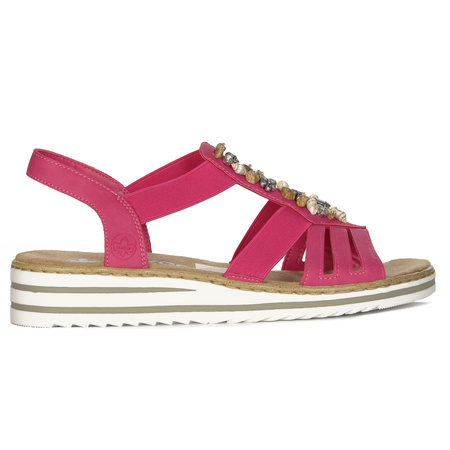 Rieker Women's Pink Sandals