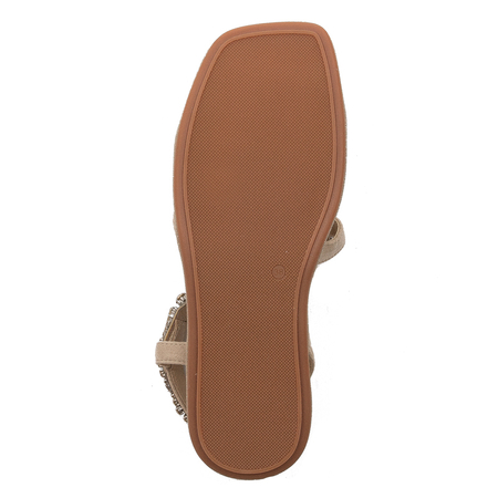Alma En Pena Suede Sand Sandals