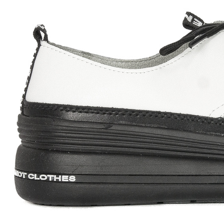 Filippo Women's White Lether shoes