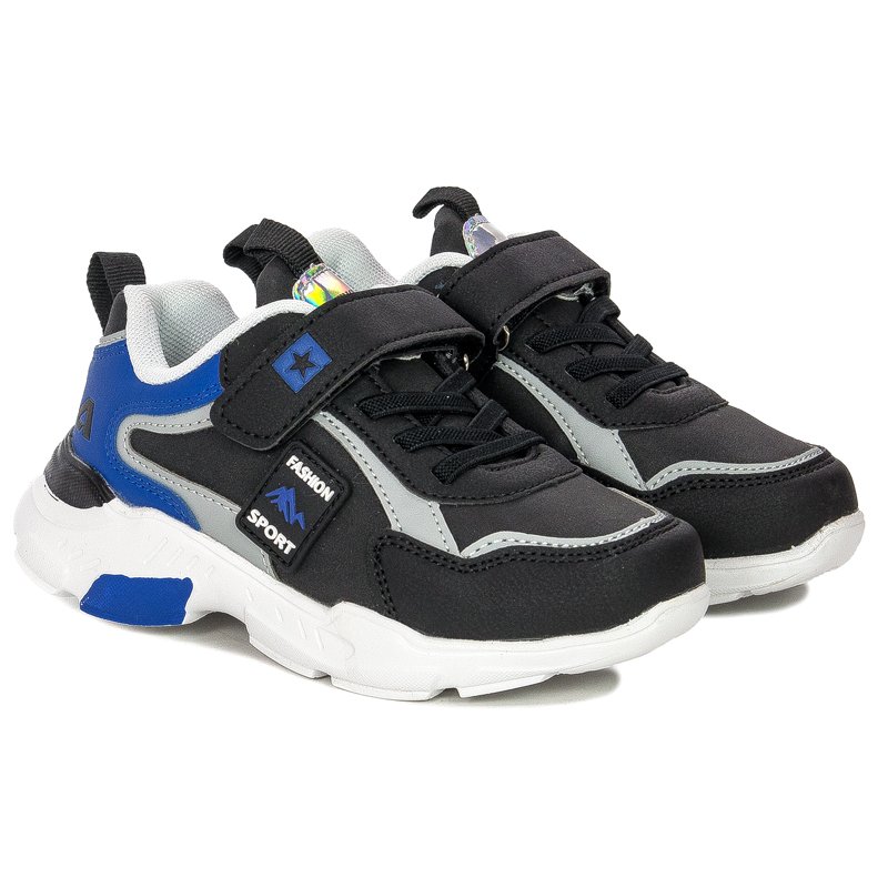 American Club BS 04/21 Black Sneakers