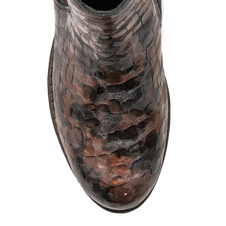 Maciejka Black + Brown Women's Boots