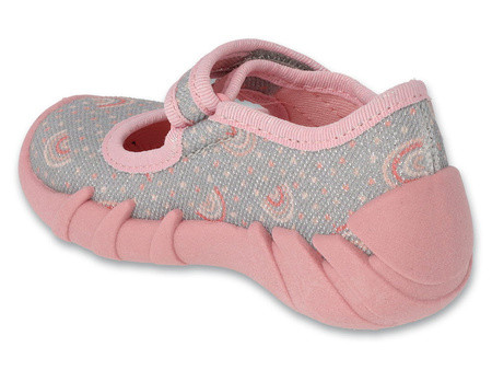 Befado Children's Girl Low Shoes Grey Unicorn