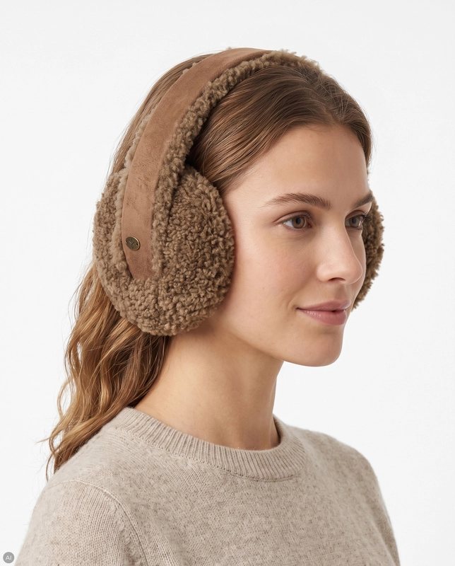 EMU Australia Teddy Earmuffs Mushroom W7023-MUSH