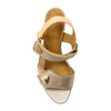 Maciejka Women's Leather Sandals Gold 