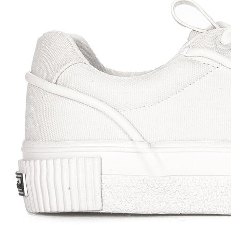 Tamaris Sneakersy trampki damskie White Białe