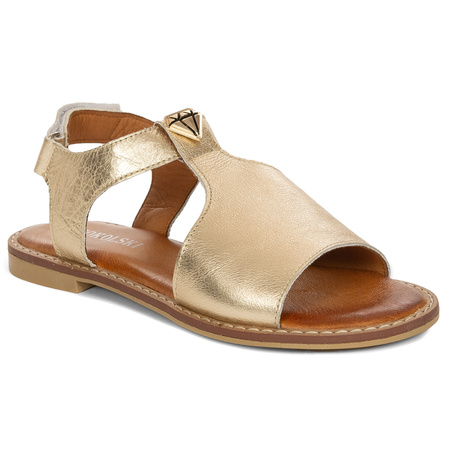 T.Sokolski Women's Gold Sandals