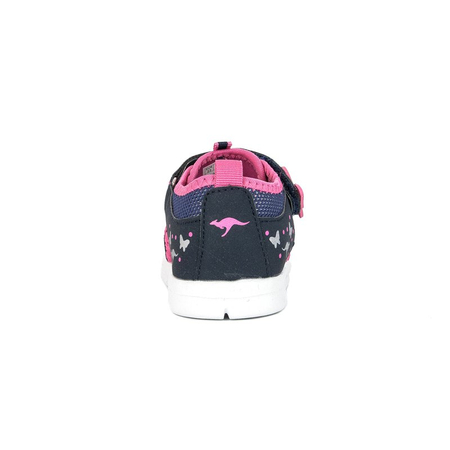 Kangaroos 02086 000 4294 DK Navy Fandango Pink Flat Shoes