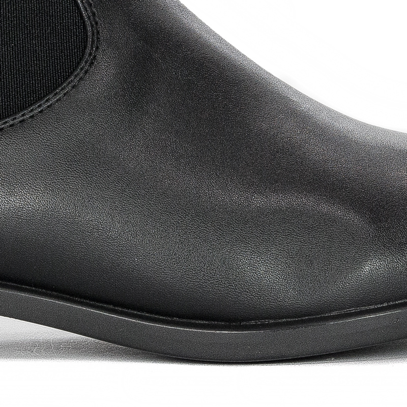 Sergio Leone Classic Women's Ankle Boots Insulated Low Heel Black BT523 (7079)