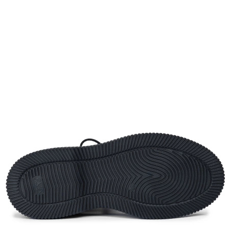 Maciejka Skórzane Botki w Stylu Militarnym Z Uprzężą Metaliczna Zieleń 07092-09-00-8