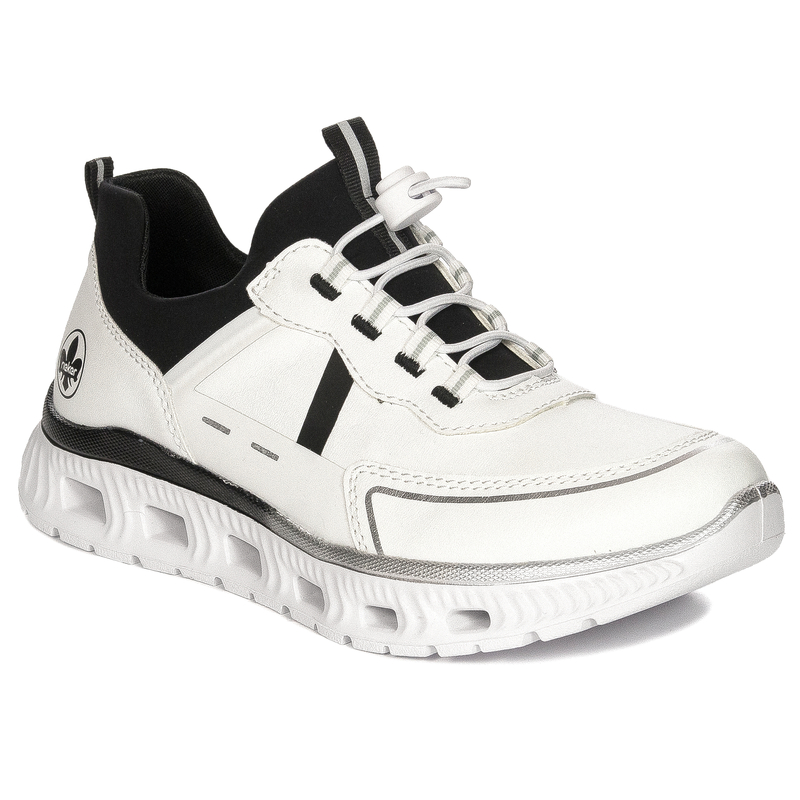 Rieker Women's White Combination Sneakers