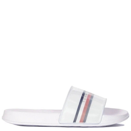 Tommy Hilfiger Klapki Damskie Białe