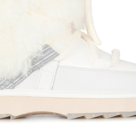 Shoes EMU Australia boots for women Blurred Glossy Coconut white