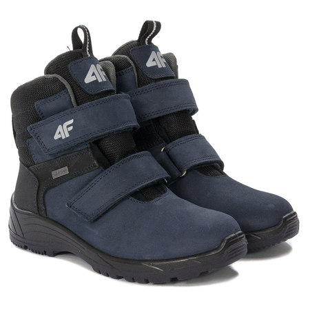 4F Trek Junior HJZ21-JOBMW252 Navy Blue 31S Boots