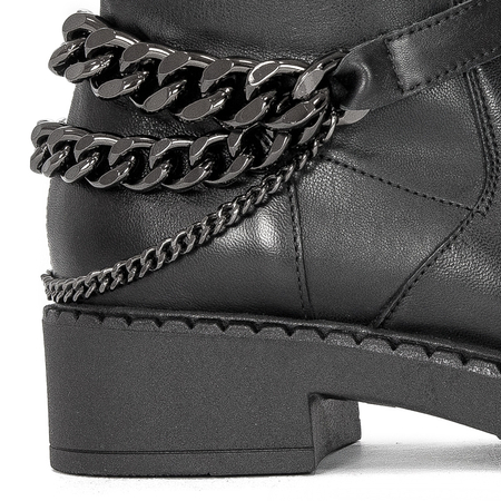 Venezia Forme 14124L Nappa Nero Boots