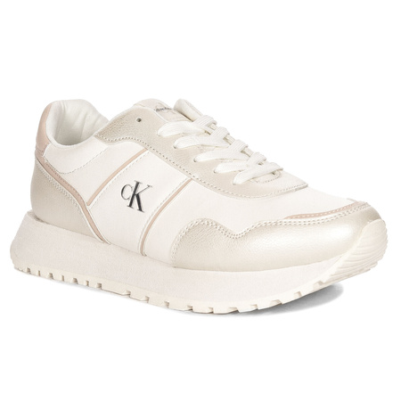 Calvin Klein Jeans Women's Platform Sneakers White