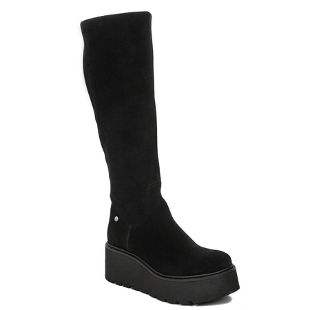 Maciejka 05767-01/00-6 Black Knee-High Boots