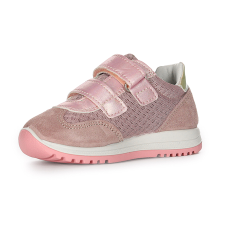Primigi Children's Pink Low Shoes With Velcro