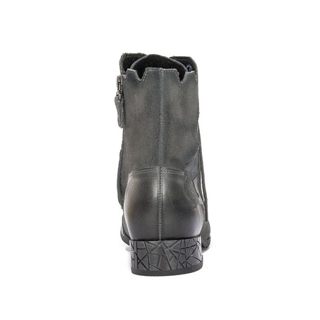 Maciejka  04625-03/00-3 Gray Lace-up Boots