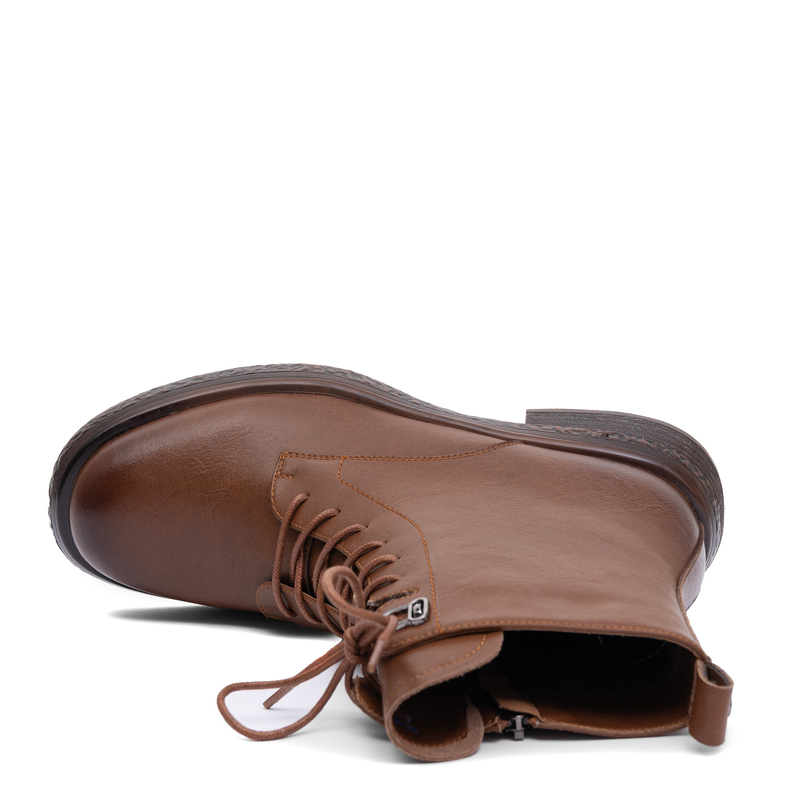 Maciejka Leather Ankle Boots Elegant Women’s Brown K7751-29/00-7