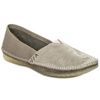 Maciejka 01930-03-00-0 Gray Shine Flat Shoes