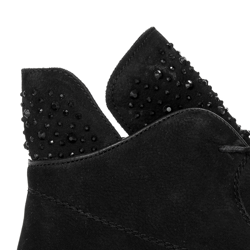 Sokolski SAR Z21-199 BLK Black Nubuck Boots