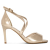 Sergio Leone Women's Sandals On A High Heel Gold