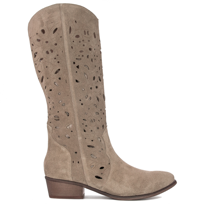 Maciejka 2875J-04/00-1 Beige Knee-High Boots